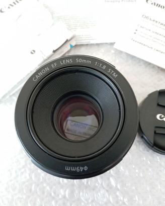 CANON 50mm STM, poco usato