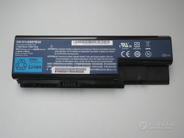 BATTERIA AL LITIO  X  NOTEBOOK  ACER ASO7B32