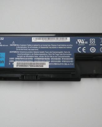 BATTERIA AL LITIO  X  NOTEBOOK  ACER ASO7B32