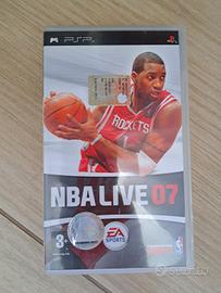 Gioco NBA Live 07 Videogioco Sony PSP Completo Ita
