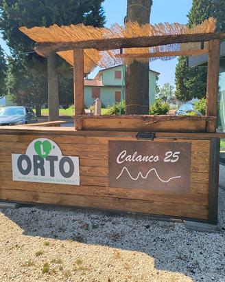 Chiringuito in legno di Cedro del Libano