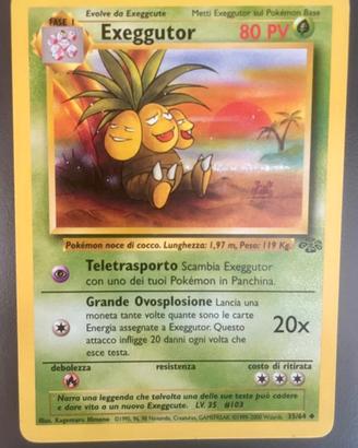 Exeggutor mazzo Jungle