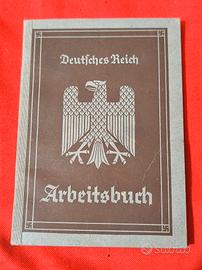 libretto del lavoro tedesco ww2