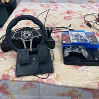 PLAY STATION 4 CUFFIE GIOCHI VOLANTE