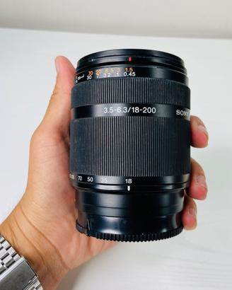 Obiettivo Sony 18-200mm DT f. 3.5-6.3Sony A mount