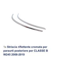 Modanature cromate paraurti post. Mercedes classeB