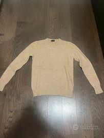 maglione beige morbido Roberto colllina