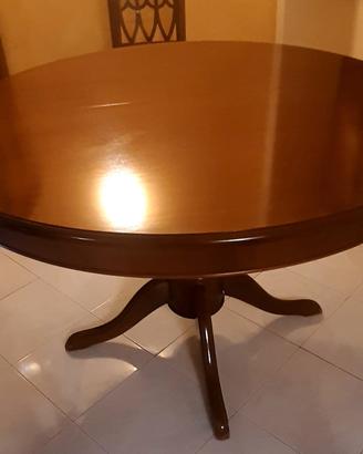 tavolo e sedie in arte povera