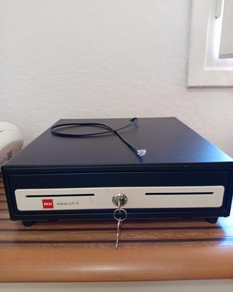 registratore di cassa +cassetto 