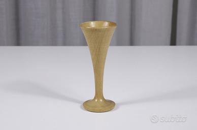 Stetoscopio ostetrico vintage in legno di faggio