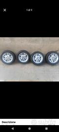 cerchi con gomme punto sporting da 14