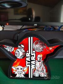 #Star Wars #Mandalorian con Grocu #Lampada Led