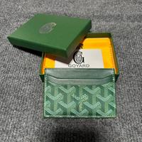 Portacarte Goyard Saint Sulpice - verde - Nuovo