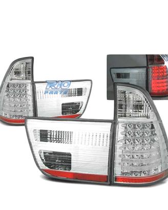 FANALI A LED BMW X5 E53 99-03 CROMATI