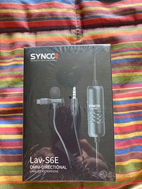Microfono Synco Lav S6e - Nuovo