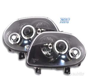 FARI PER RENAULT CLIO 98-01 ANGEL EYES FONDO NERO