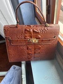 Borsa Vero Coccodrillo