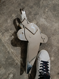 Musone basculante inox lucido