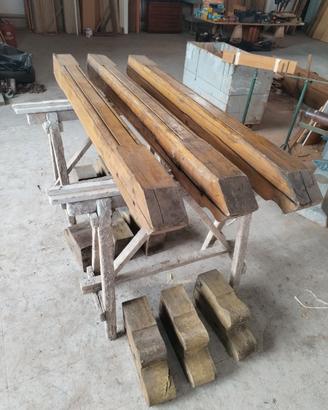 Travi in quercia legno massello o antiquariato