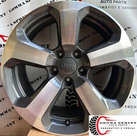 4 CERCHI IN LEGA ORIGINALI RAGGIO 17 JEEP COMPASS