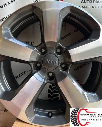 4 CERCHI IN LEGA ORIGINALI RAGGIO 17 JEEP COMPASS