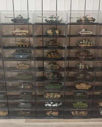 Collezione completa 50 carri armati DeAgost. 1:72