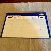 Manuale istruzioni Chevrolet Camaro 1988