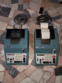2 calcolatrici olivetti summa prima