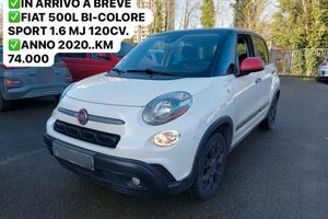 FIAT 500L SPORT 1.6 MJ BI-COLORE SOLI 74.000 KM FU