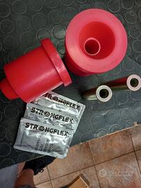 boccole silentblokc strongflex punto abarth