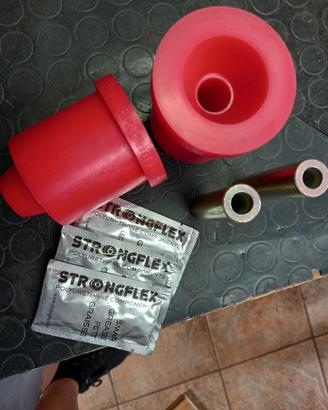 boccole silentblokc strongflex punto abarth