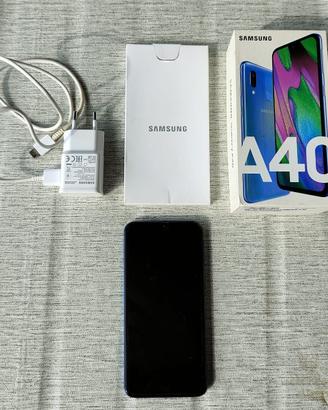Samsung Galaxy A40 blue
