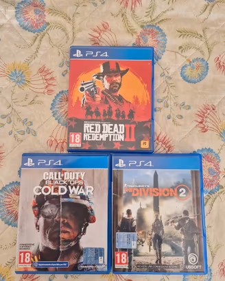 3 giochi Ps4