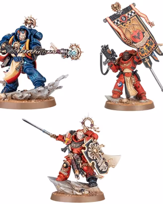 Librarian Ancient Captain Space Marines Warhammer