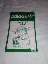 Adidas t-shirt bianca Yoda star wars M