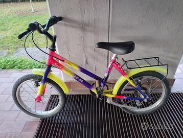 Bici bimbo/a chesini 4/7 anni 16 pollici cambio sh