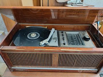 radio giradischi d'epoca