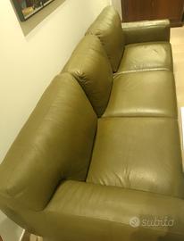divano in pelle 3 posti 