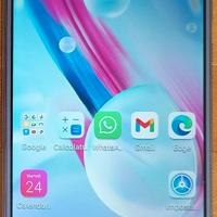 Honor Lite 9 grigio, custodia inclusa.