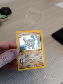 Carta Pokémon Machamp olografico 1° ed