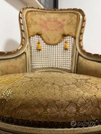 Tavolo barocco e sedie