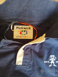 polo uomo Pickwick taglia L  blu