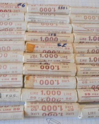 ITALIA REPUBBLICA L 20 RAMO DI QUERCIA 30 ROTOLINI