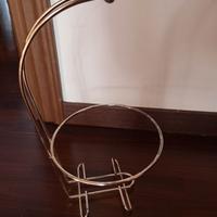 portavaso in ottone anni 70