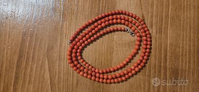 Collana di corallo  vero 