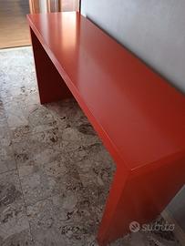 scrivania ikea rossa