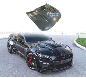 COFANO FORD MUSTANG 15-17 LOOK GT500 KR ALLUMINIO