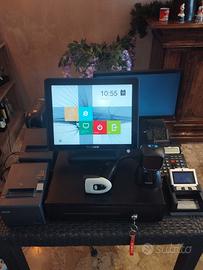 Postazione completa registratore di cassa