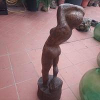 Statua in legno 