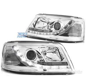 FARI PER VOLKSWAGEN VW T5 03-09 DAYLIGHT CROMATI